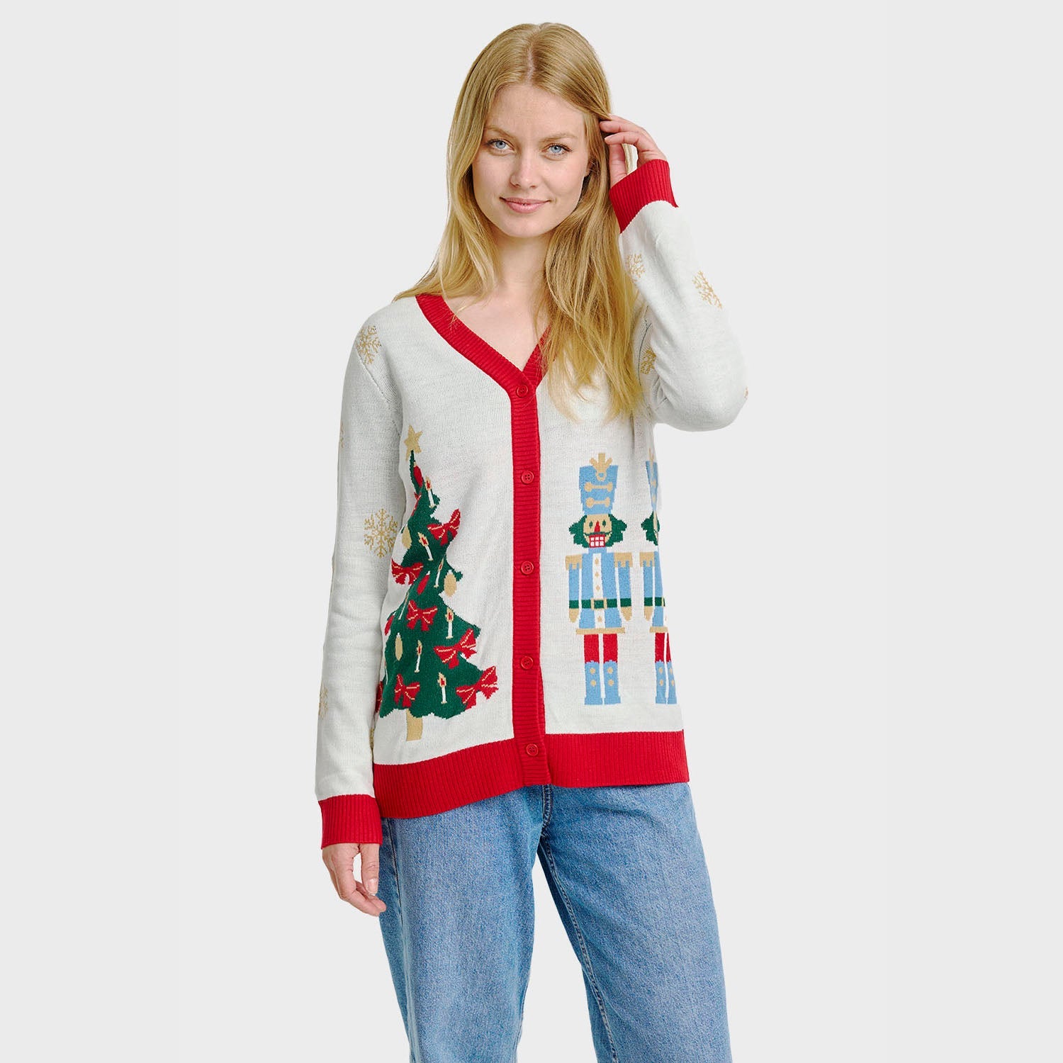 The Nutcracker julecardigan – Dame